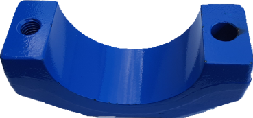 Halbflansch /Klemme für optimierte Schüttelplatte / Schnellentriegelung für BRAUD / NEW HOLLAND Traubenvollernter 48086127 _3